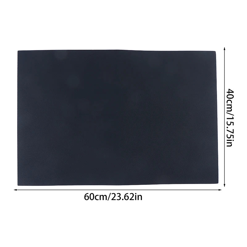 Black Thickened Fish Tank Non-slip Pad, Aquarium Shock-Absorbent Mat, Eco-friendly Insulation, Ideal for Terrarium Landscaping Oasis Select A4