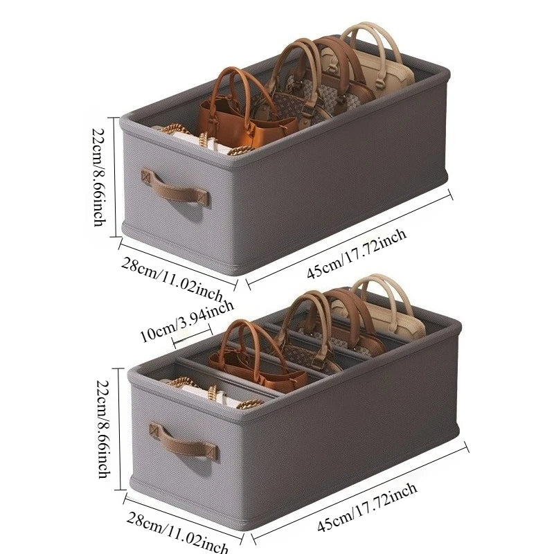 1PC Bag Partition Storage Box, Organizing Bag Wardrobe Storage, Suitable for Students, Bedrooms, Dormitories, Wardrobe Storage Oasis Select