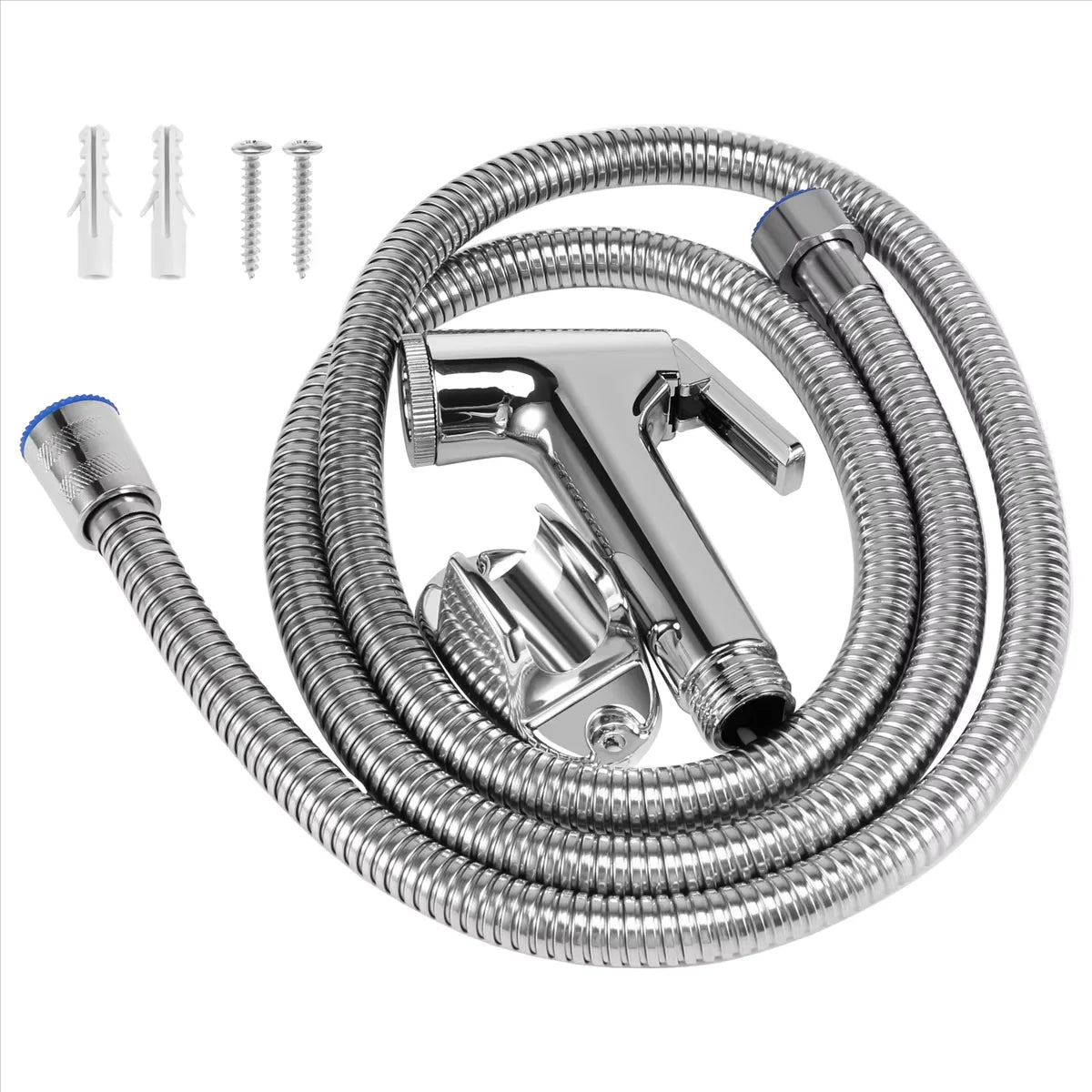 Toilet Bathroom Hand Held Handheld Sprayer Shower Bidet Spray Hose Holder Oasis Select AS SHOWN