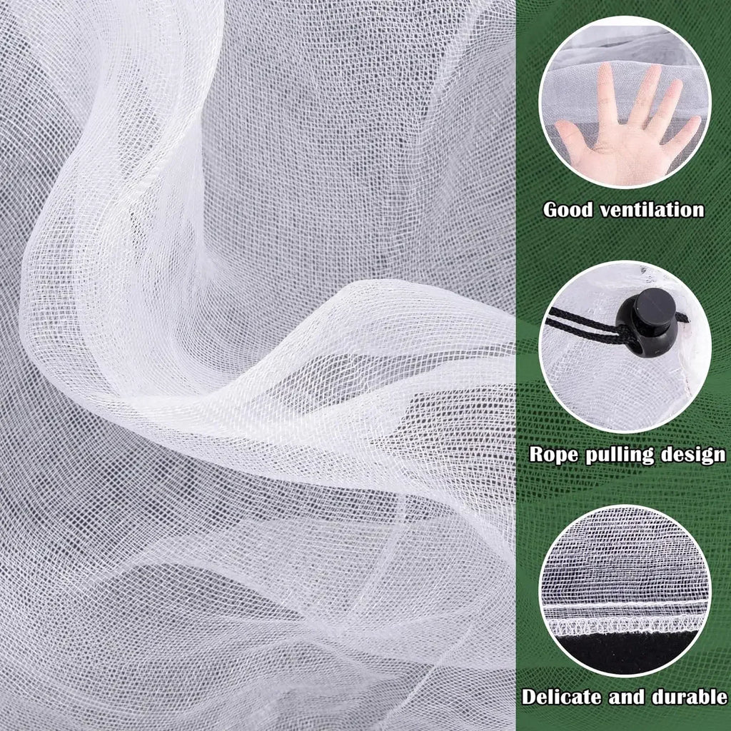 Fruit Tree Insect Net Cover Designed To Protect Plants From Pests Birds in Garden Suitable for Fruits Vegetables Crop Protection Oasis Select