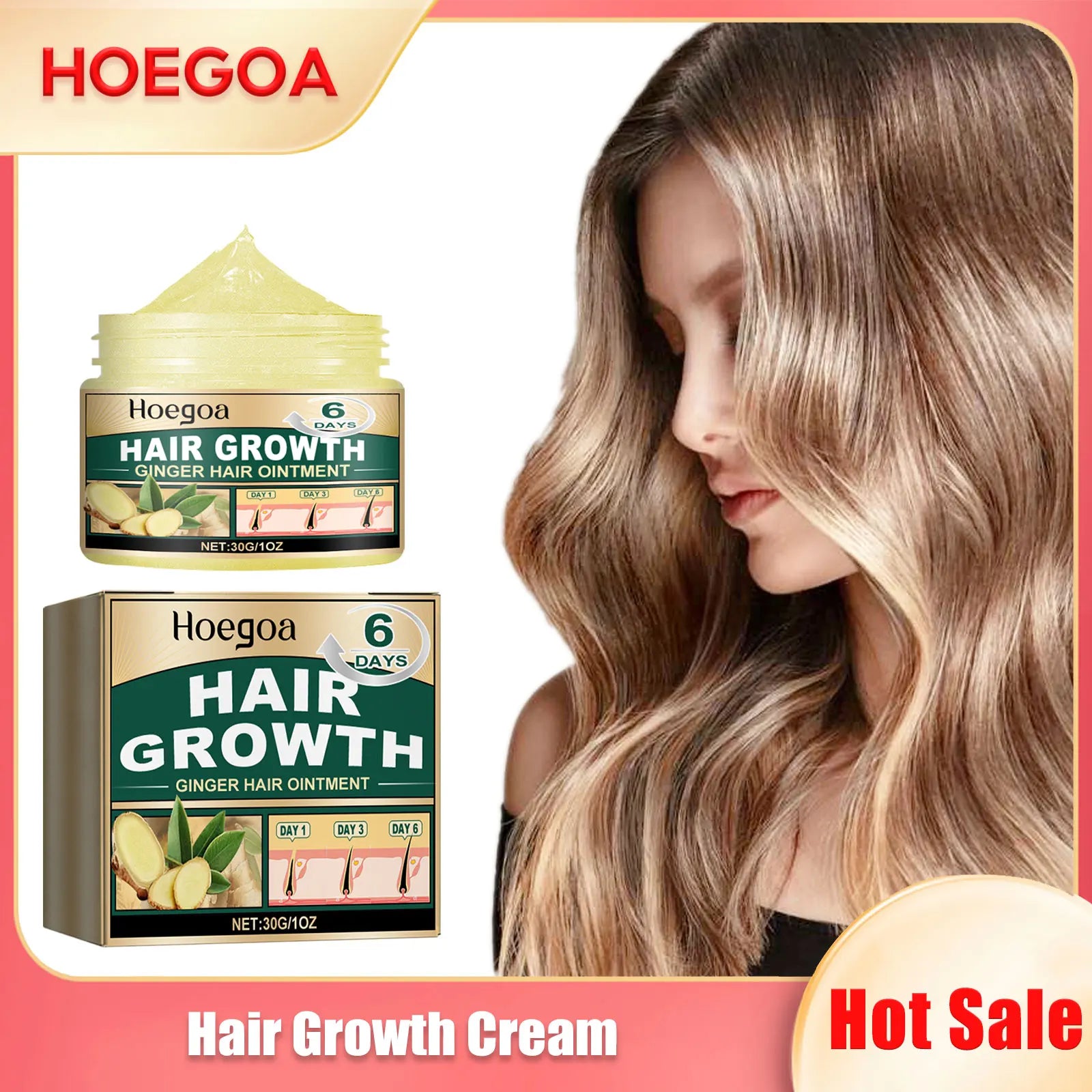 Hair Growth Cream Prevent Loss Baldness Treatment Improves Dryness Reduce Damaged Deeply Moisturizing Repairing Curls Hair Mask Oasis Select