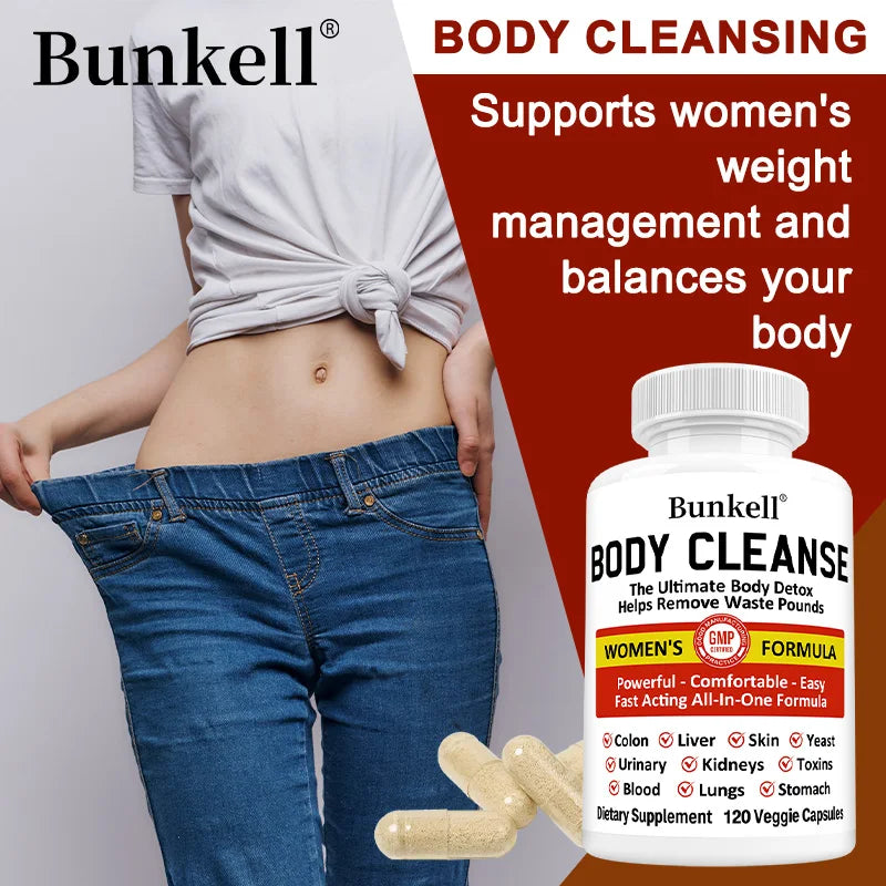 Plant Blend Extract Capsules – Candida Cleanse & Liver Detox Detox Supplement Capsules Oasis Select