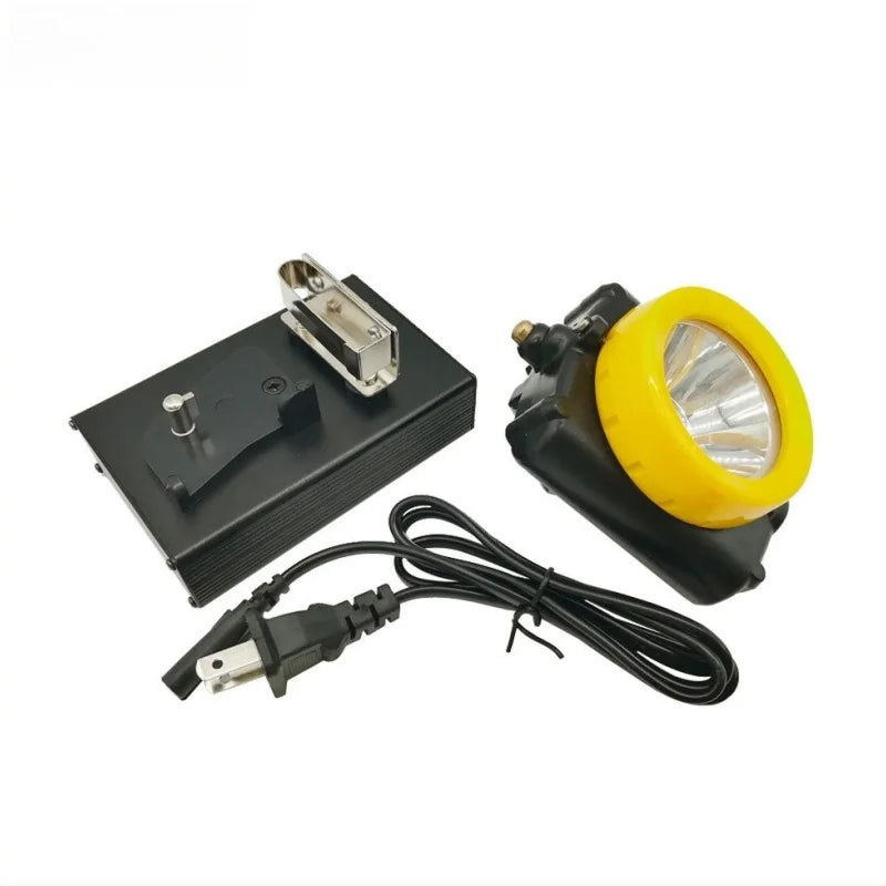 SHINEKNOT LED Mining Headlamp | Clip Cap, Rechargeable, Waterproof
