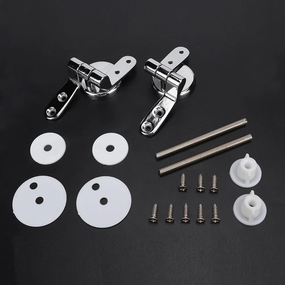 Toilet Lid Hinges Fixings Repair Replacement Kit Tools Set Toilet Cover Accessories Oasis Select