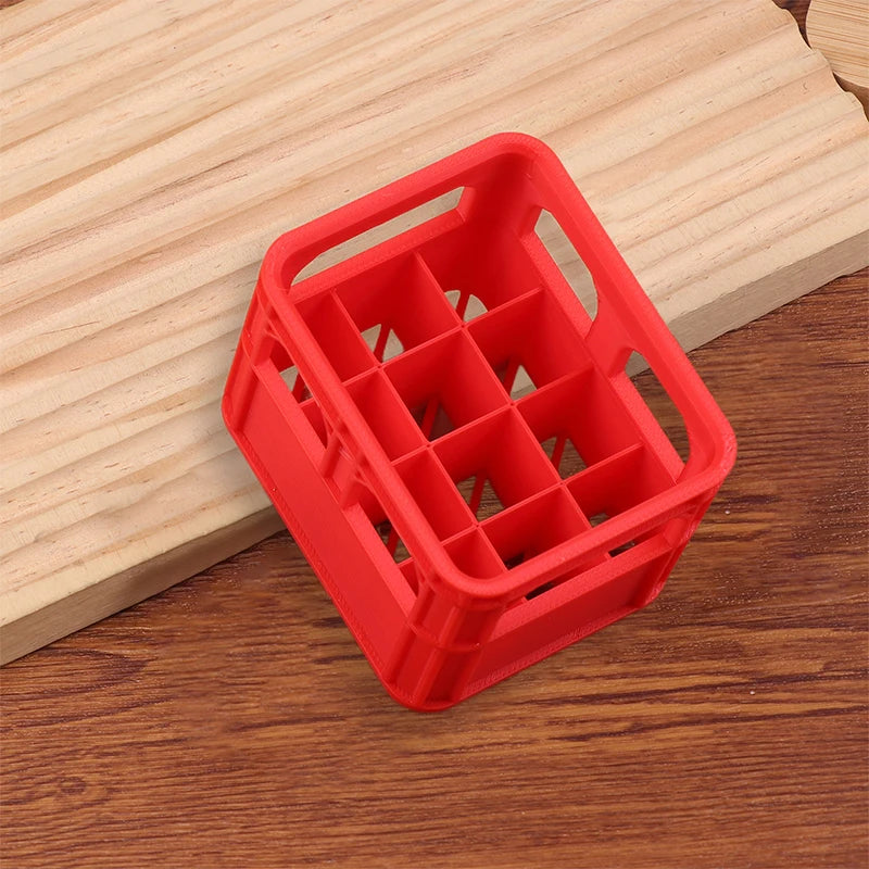 Stackable AA AAA Battery Storage Box | Beer Crate Organizer