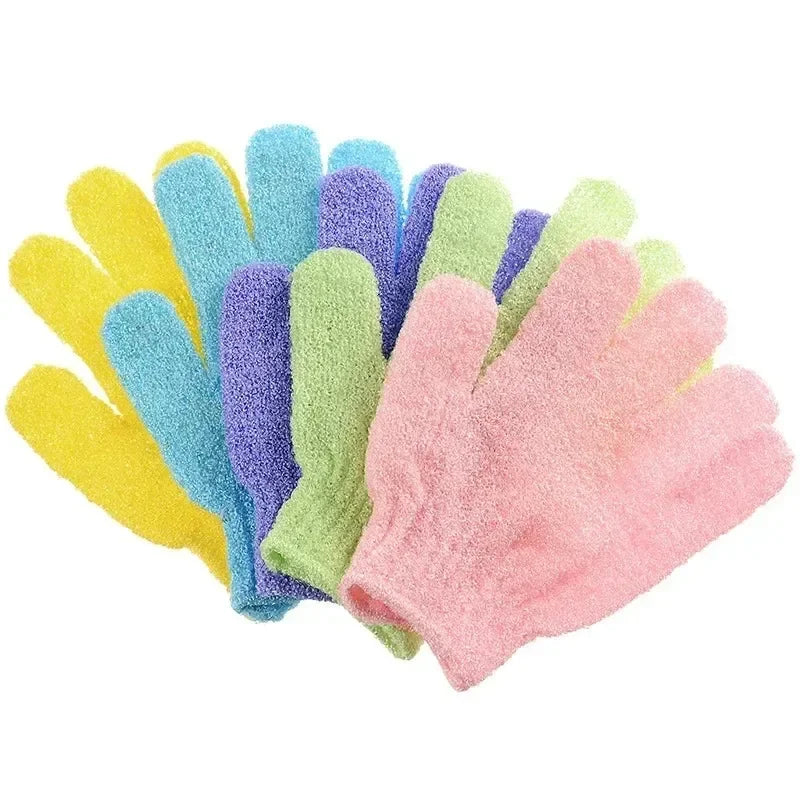 1pcs Bath for Peeling Exfoliating Mitt Glove Scrub Gloves Resistance Wash Skin Moisturizing SPA Foam Body Massage Sponge Oasis Select