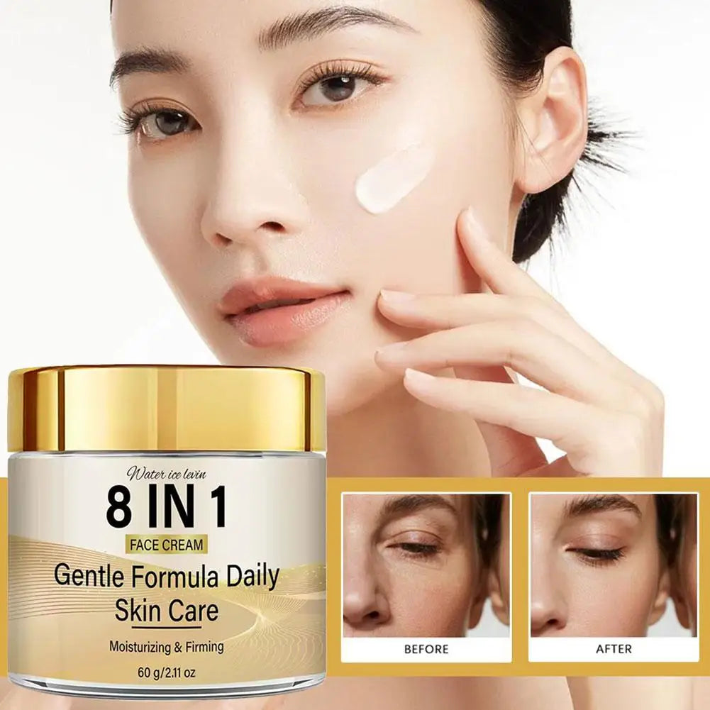 8-in-1 Face Cream Retinol Collagen Niacinamide Hyaluronic Acid. Lifting Firming Moisturizing Firming1/2PCS Face Cream Oasis Select
