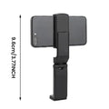 Travel Phone Stand Folding Phone Stand 360-Degree Rotatable Travel Accessories Desktop Cellphone Holder for Camping Workout Desk Oasis Select Black