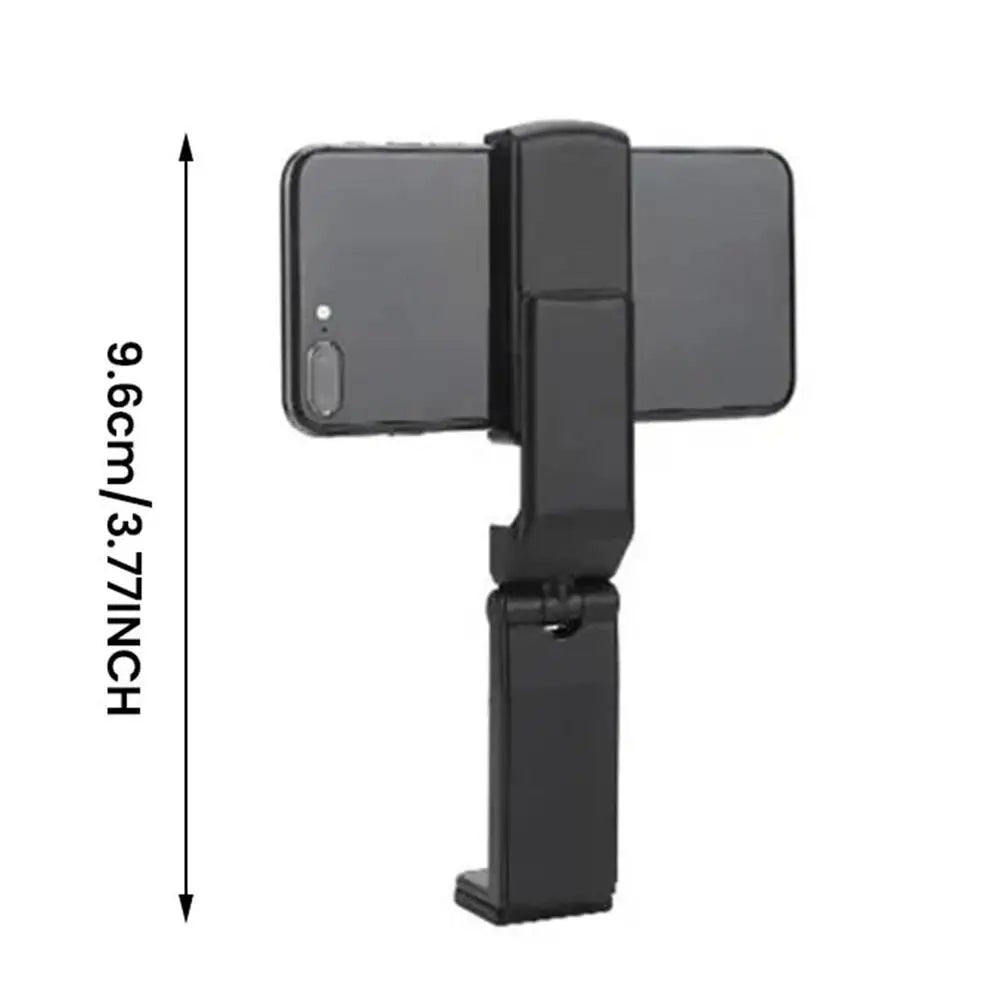 Travel Phone Stand Folding Phone Stand 360-Degree Rotatable Travel Accessories Desktop Cellphone Holder for Camping Workout Desk Oasis Select Black