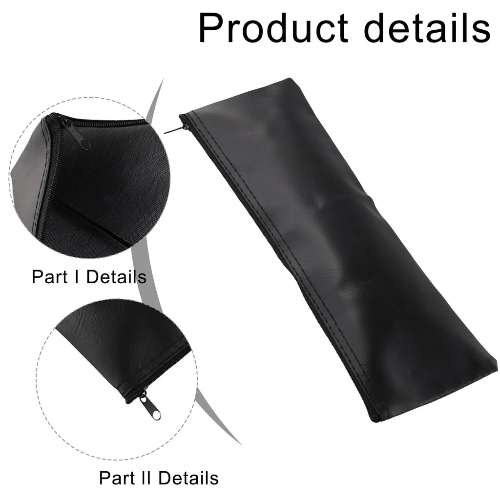 1pc Microphone Storage Bag Portable Soft Carry Bags Leather For Shure Wireless Handheld Microphone Protective Cover Accessories Oasis Select