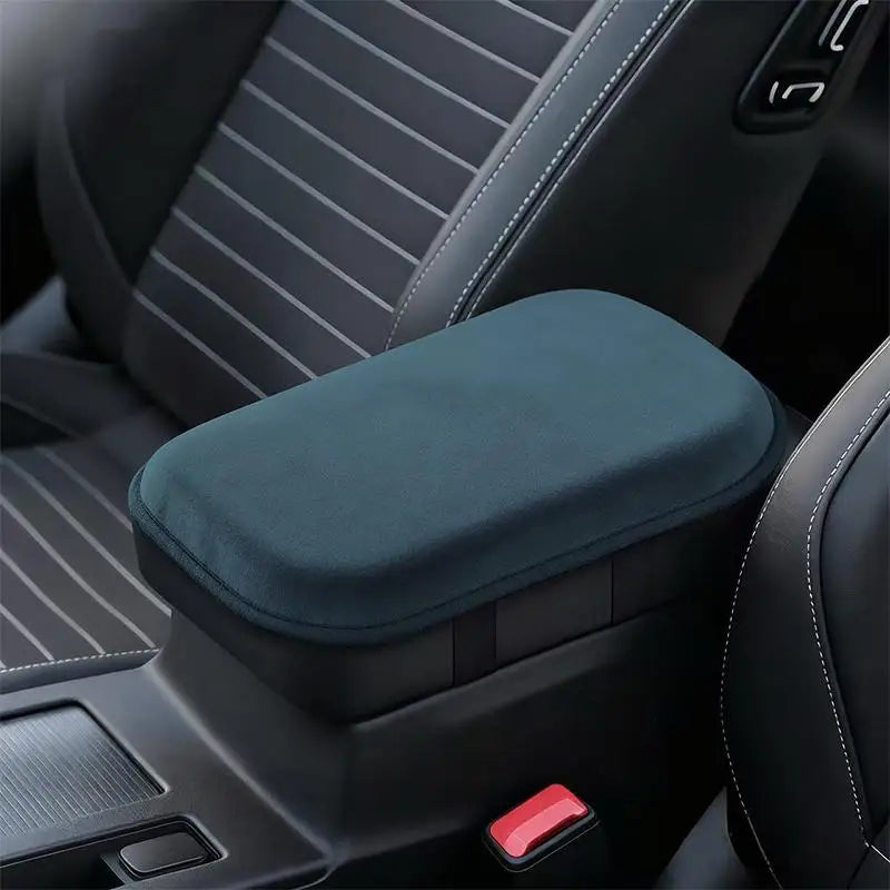 Car Armrest Cushion Booster Pad Central Armrest Box Plush Pad Protection Cover Anti Universal Heightening Pad Oasis Select F