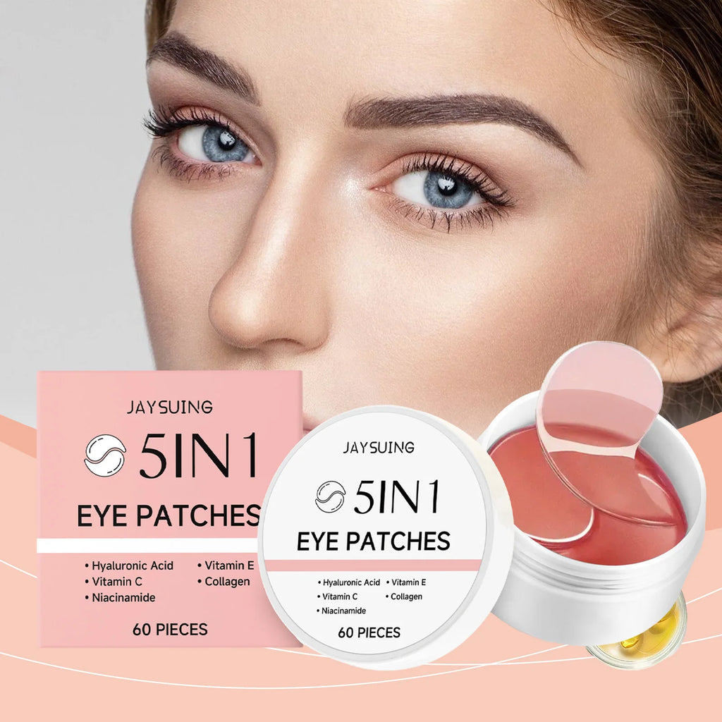 Collagen Eye Mask Deep Brighten Moisturizing Reduce Melanin Dilute Fine Lines Increase Skin Elasticity Hyaluronic Acid Eye Patch Oasis Select