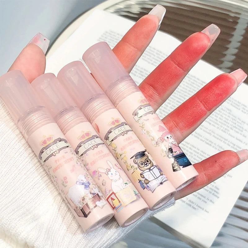 CACE Matte Liquid Lipstick Set – 6 Colors, Waterproof & Long-Lasting