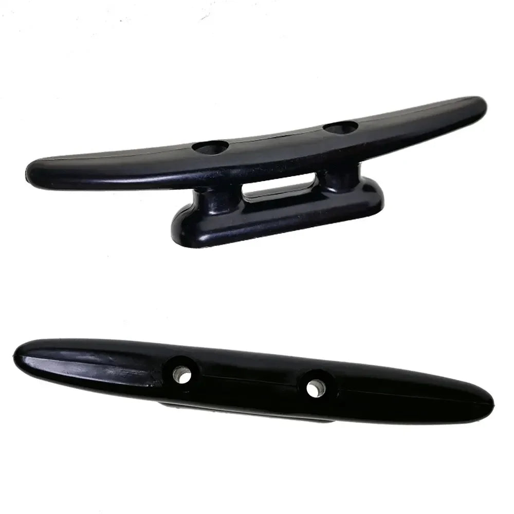 Nylon Plastic Low Flat Cleat Open Base Cleat Marine Boat Yacht Deck Line Rope Tie Boat Hardware Accessories Oasis Select