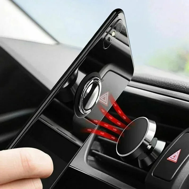 1/2pcs 360 ° Rotatable Ring Phone Holder, General Motors Magnetic Holder, Phone Back Sticker Pad Holder, Holder Oasis Select
