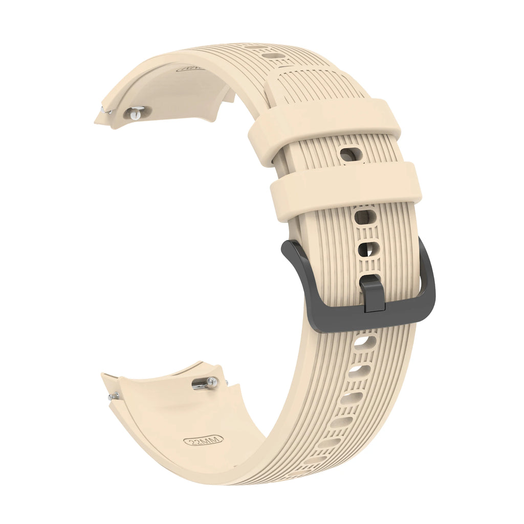Silicone Watch Band & Case – OnePlus Watch 2/2R/3 & OPPO Watch X Smartwatch Band & Case Oasis Select Only Strap Beige OPPO X Oneplus 2