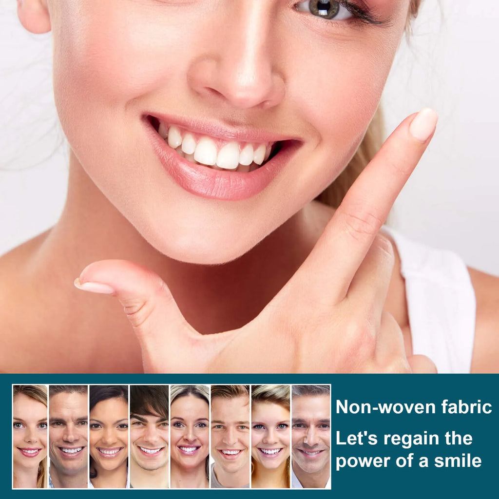 EELHOE Silicone Snap-On Veneers – Upper & Lower False Teeth