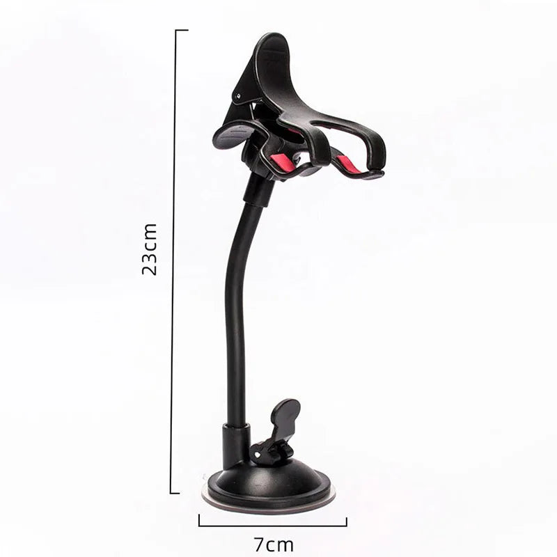Car Cell Phone Holder Universal 360 Rotating Dashboard Suction Mount GPS Windshield Stands Auto Bendable Support Bracket Device Oasis Select
