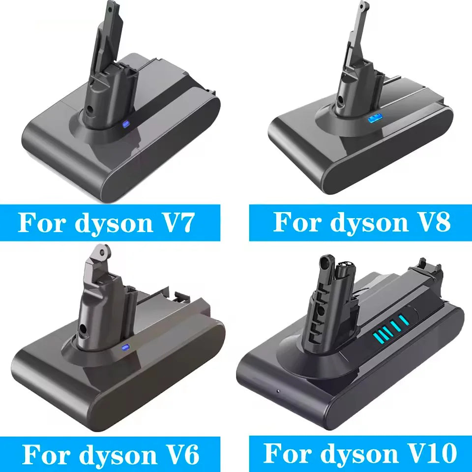 16800mAh 28000mAh For dyson V6 V7 V8 V10 Battery Replacement,SV10 SV11 SV12 SV09 Vacuum Cleaner Battery Power Tool Battery Oasis Select
