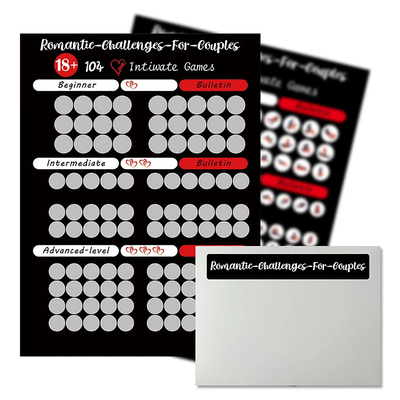 100 Dates Scratch Off Poster – Couples Date Night & Valentine Gift Scratch Off Poster Oasis Select