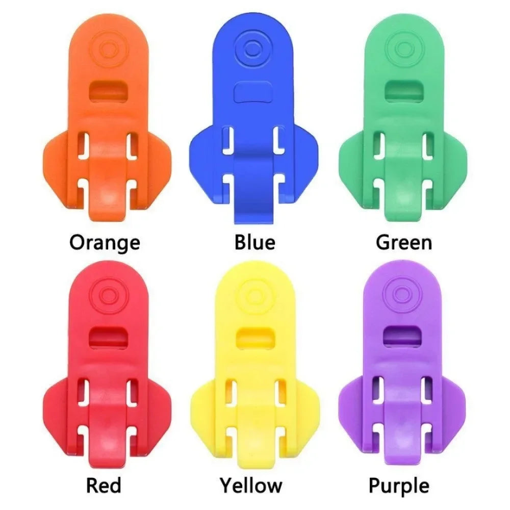 6PCS Can Opener Handheld Plastic Small Sealer for Beer Cola Beverage Cans Simple Rotating Dustproof Cup Lid Sealing Small Tool Oasis Select