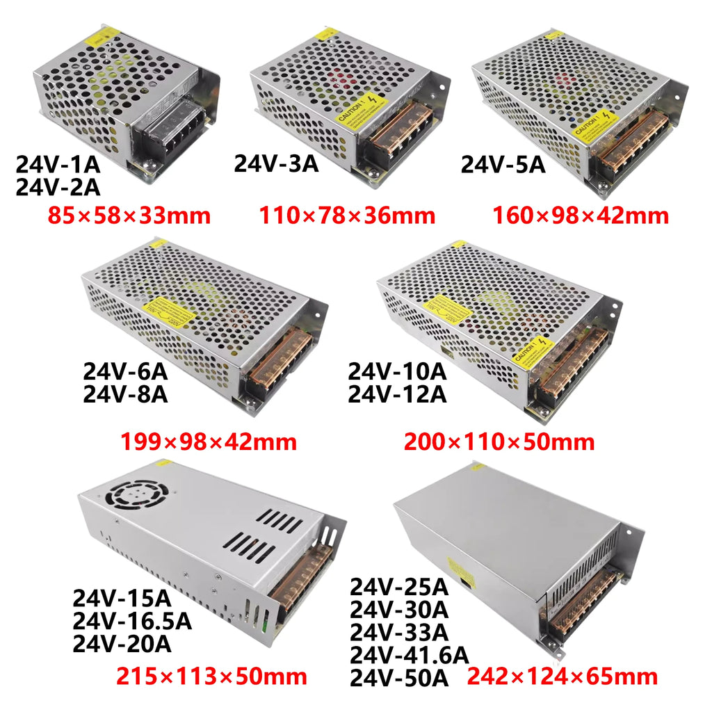 5V 24V Power Supply 12V Regulated Power Supply AC 220V 110V TO DC 12 Volt Power Supply For Room Decration LED Strip Oasis Select