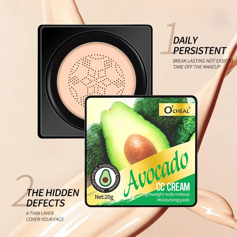 OCHEAL Air Cushion CC Cream – Concealer & Moisturizing Foundation