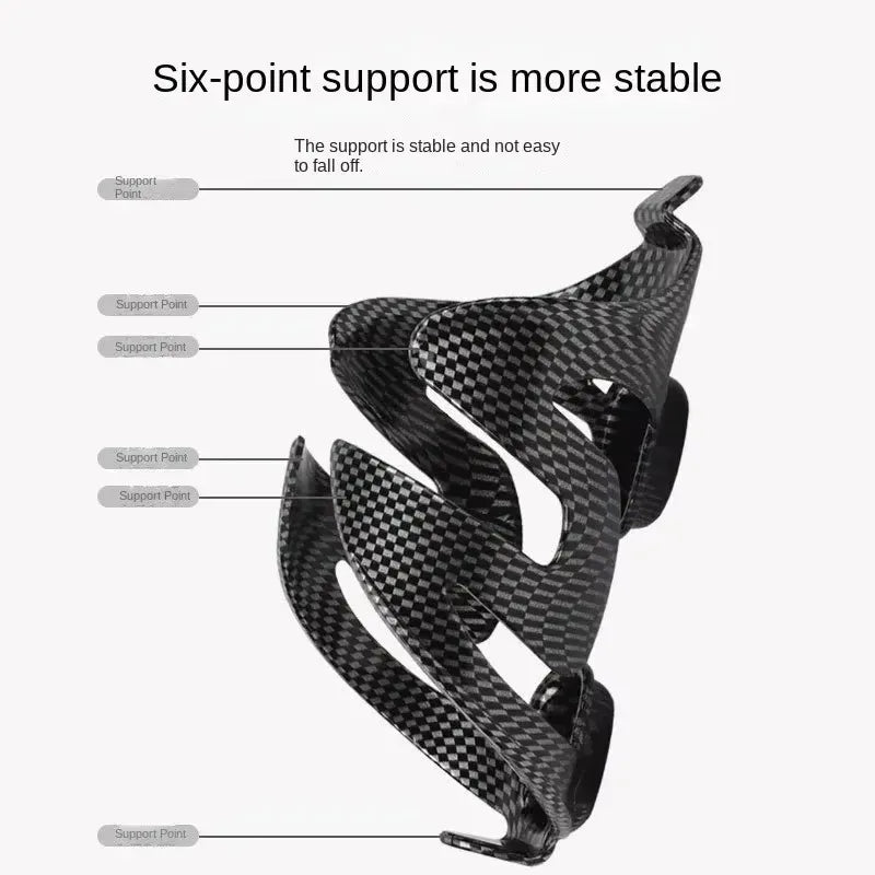 Full Carbon Matte Bike Water Bottle Holder Ultra-light Stable Cycling Bottle Cage Fit for Road Bicycle Outdoor Riding Oasis Select