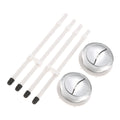 2Sets 48mm Dual Flush Toilet Button,for Glacier Bay/AquaSource,Tool-Free Installation with Adjustable Rods Corrosion-Resistant Oasis Select Default Title