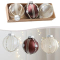 Christmas Tree Hanging Decoration Ornaments Balls 8cm 3 Boxes Shatterproof Plastic For Seasonal And Holiday Home Decoration Oasis Select China Mainland