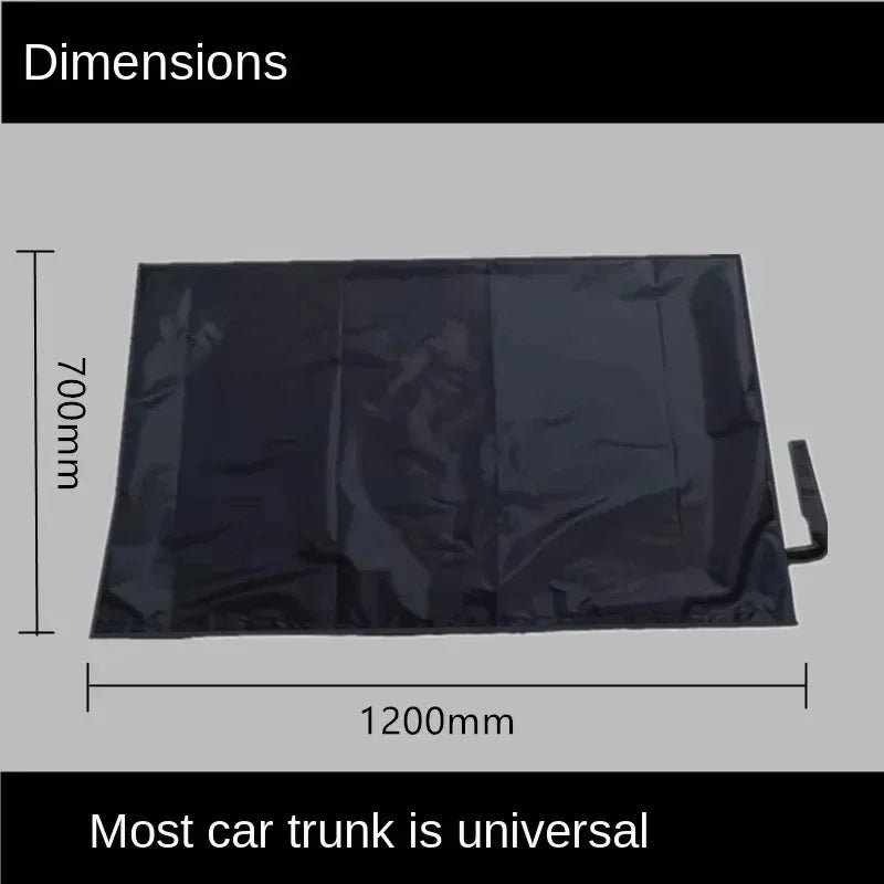 Car Trunk Mat Special Mat for Driver Anti-fouling Waterproof Luggage Trunk Mat for All Cars Driver Waterproof Mat Oasis Select 1PC