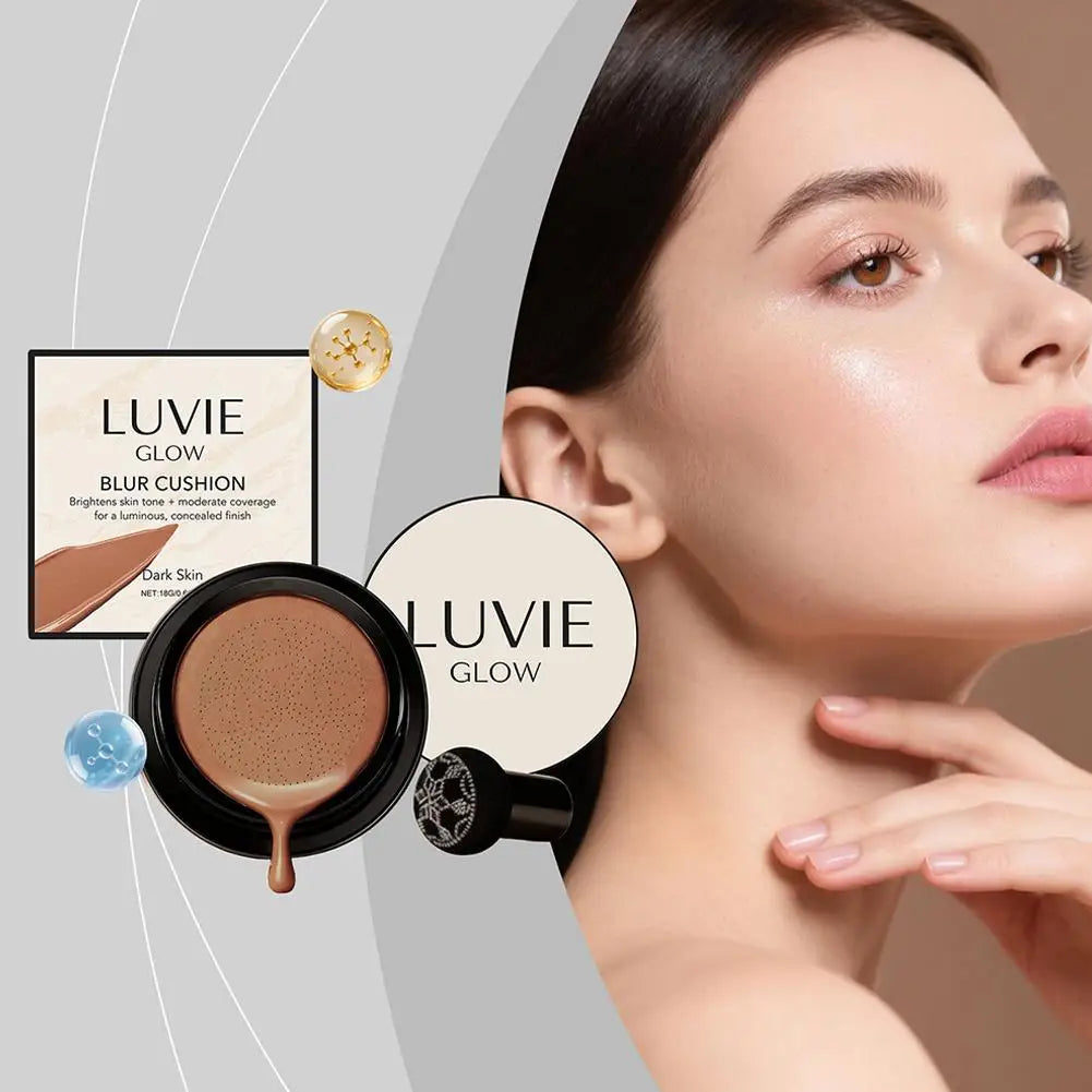 Mushroom Head Air Cushion Foundation – Full Coverage BB CC Cream Air Cushion Foundation Oasis Select
