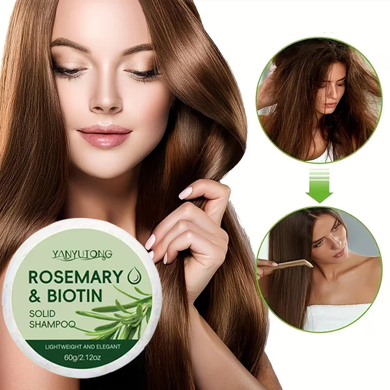 Rosemary Shampoo Soap: Deep Cleansing, Moisturizing and Nourishing, Scalp Relief and Oil Control, Hair Growth and Care, Daily Sh Oasis Select