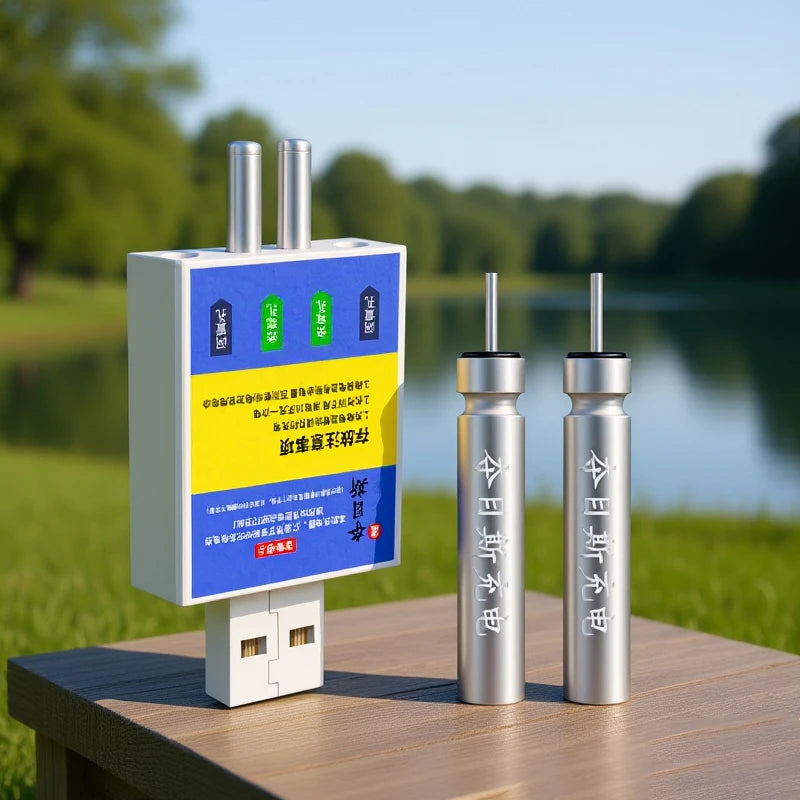 Float Rechargeable Battery CR425 USB Charger Charge Accessories Fishing One Piece Swimsuit Fishing Alarm Bite Indicator Oasis Select