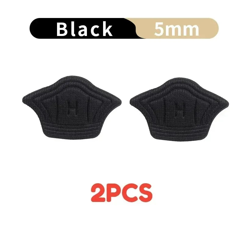 Insoles for shoes patch heel pads for sport shoes adjustable size feet pad insole heel protector back sticker Oasis Select 2pcsBlacke5mm
