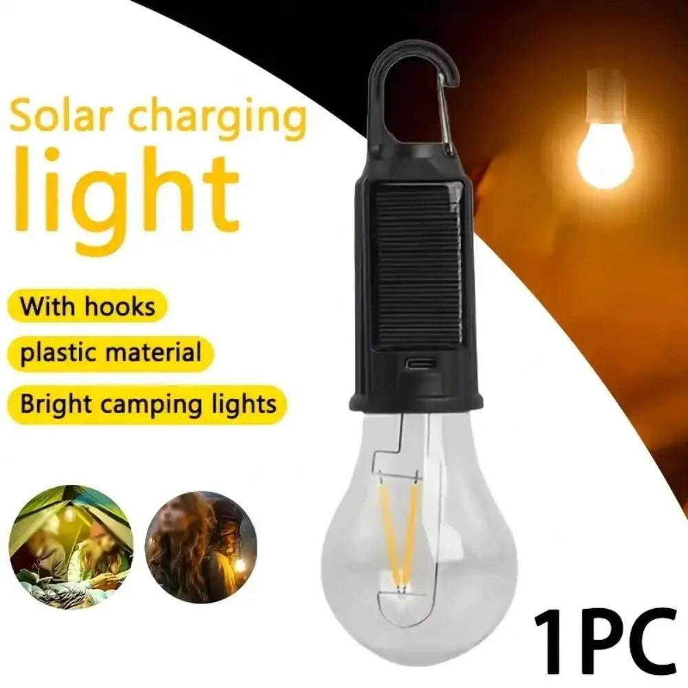 Solar USB Rechargeable LED Camping Lantern | Dimmable