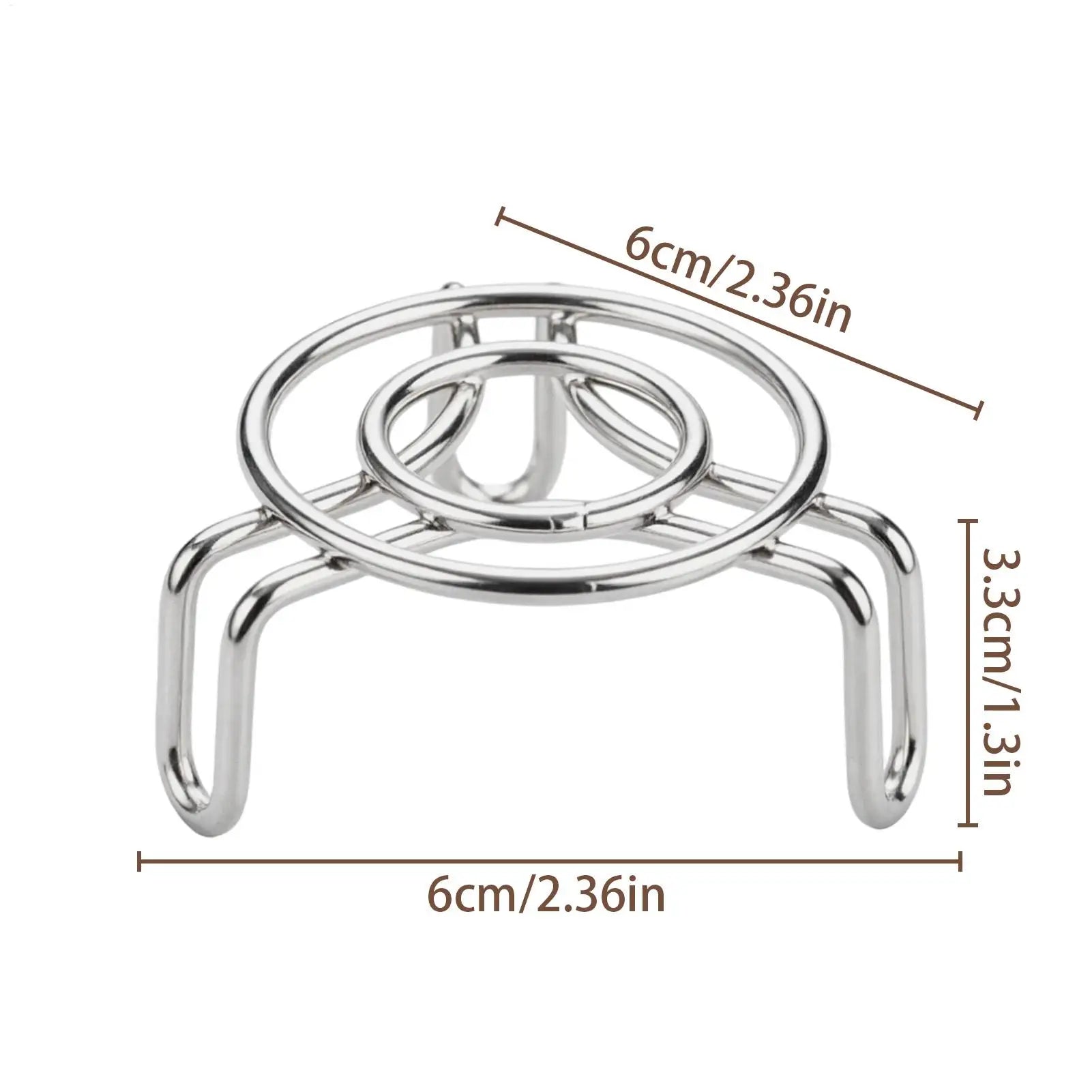 Mini steamer rack multi-functional stainless steel egg steamer rack water-steaming vegetable rack Mini Stainless Steel Cookware Oasis Select