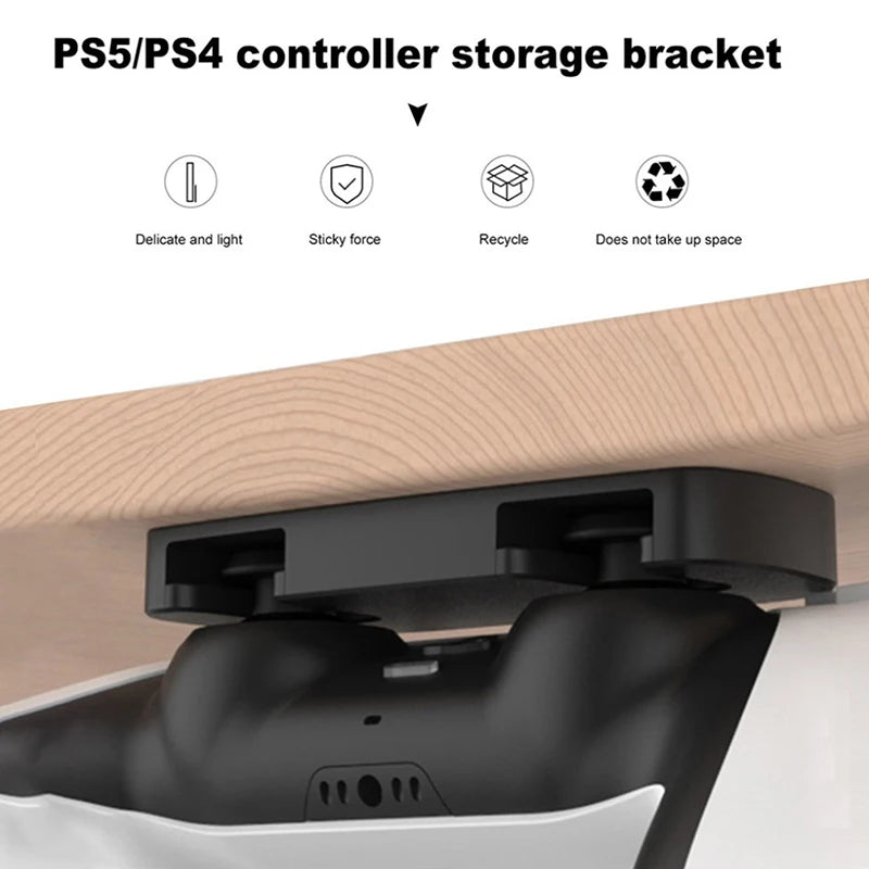 1 Pcs Portable Game Controller Hanging Storage Rack Handle Gamepad Bracket Console Holder Stand For Ps5/ps4 Game Accessories Oasis Select onesize