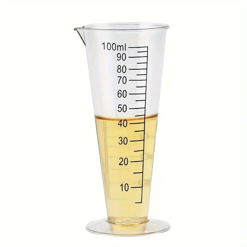 1pc 100ml Plastic Measuring Cup with Scale, Food Grade BPA-Free Liquid Measuring Tool for Kitchen Baking Cooking, Kitchen Use Oasis Select