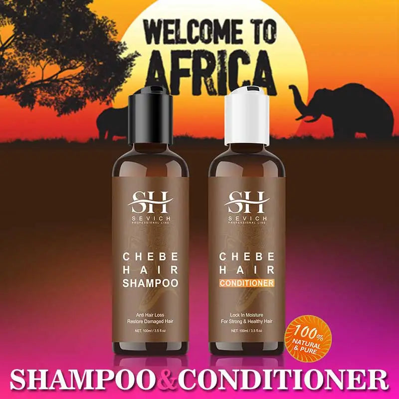 SEVICH Chebe Hair Growth Shampoo & Conditioner Set | Anti Hair Loss Hair Growth Shampoo Set Oasis Select