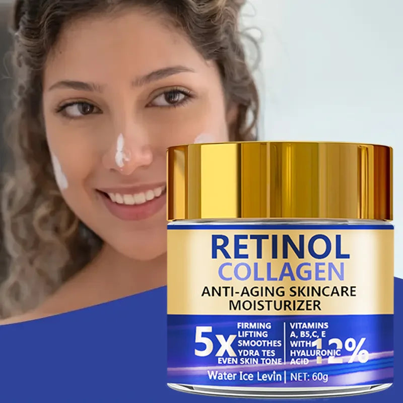 Retinol & Collagen Face Cream 60g | Firming Moisturizer Face Moisturizer Cream Oasis Select