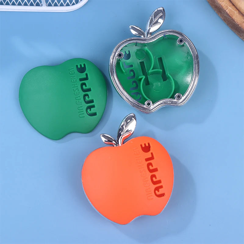 1-Piece Apple-Inspired Car Scent Freshener - Boasting a Unique Ventilation Clip Design Oasis Select