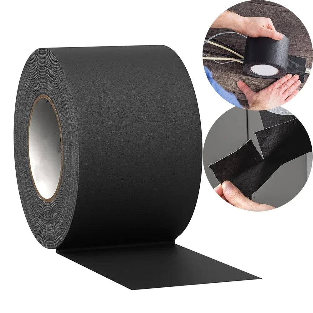 Matte Cotton Tape 1/2 Pack – Easy-Tear, Non-Reflective, 10m