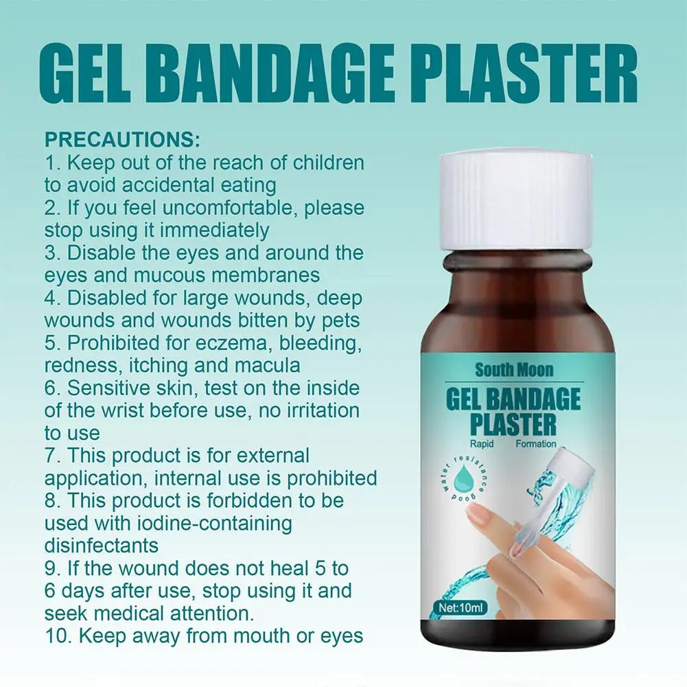 Liquid Bandage Wound Healing Gel – Waterproof & Breathable Liquid Wound Bandage Oasis Select