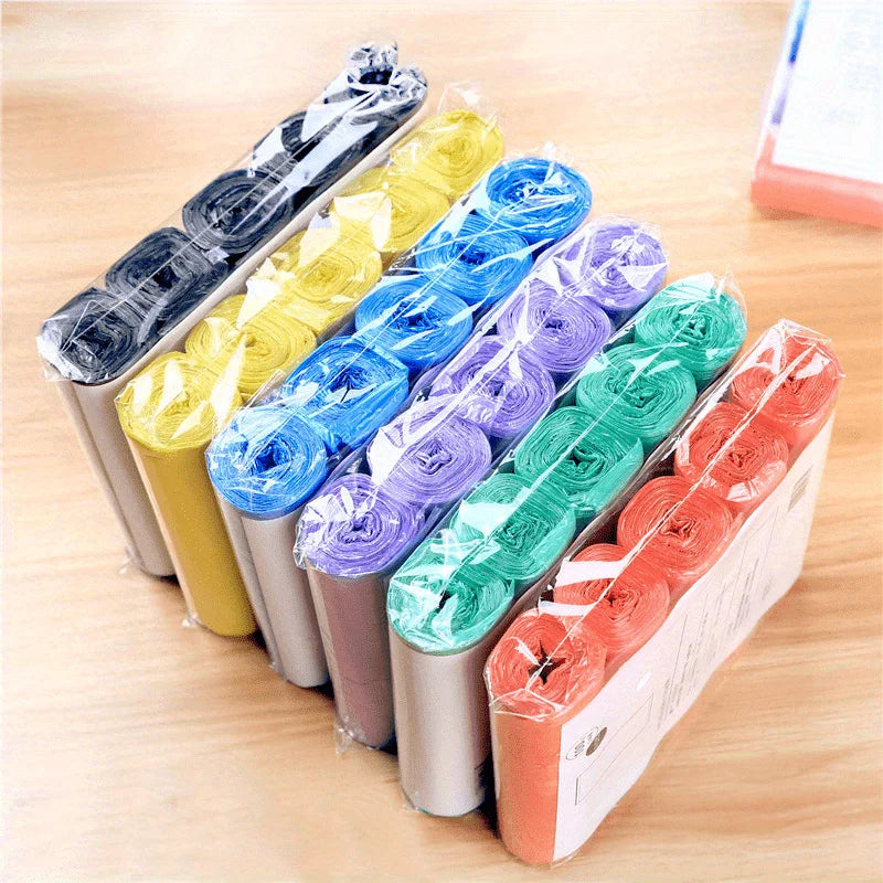 5 packs of 60 disposable garbage bags - suitable for homes, kitchens, offices - suitable for Halloween and Christmas gifts Oasis Select