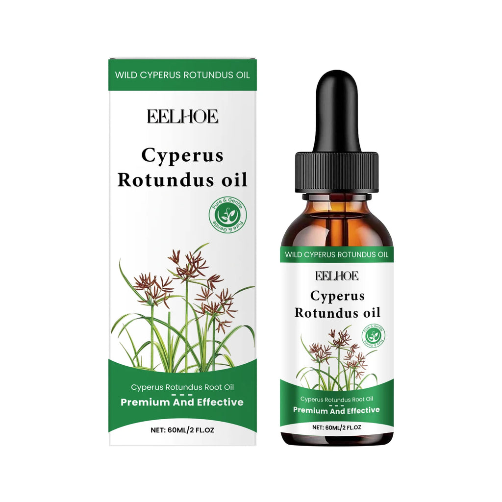 60ml Cyperus Rotundus Oil Gentle Hair Removal Care Oil Body Hair Inhibitor Serum Moisturizing Nourishing Natural Cypress Oil New Oasis Select 60ml Boxed