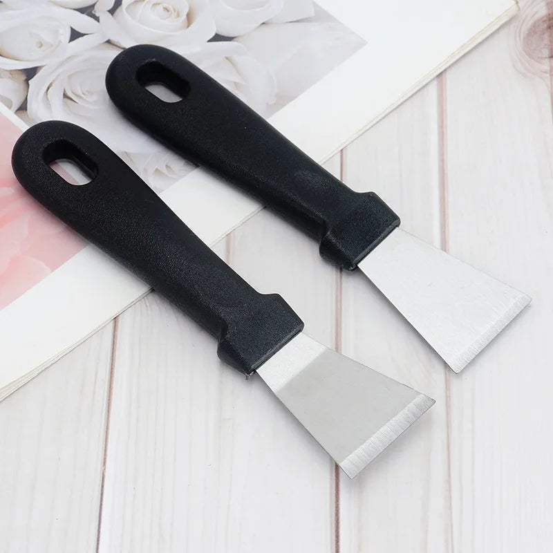 Stainless Steel Putty Knife Scraper Shovel Cleaning Scraper Paint Tools Refrigerator Defrosting Labels Glass Cleaning Shovel Oasis Select