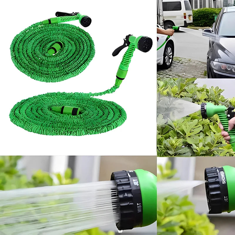 25-75 Ft Household Magic Hose, Flexible Water Spray Hose For Car Washing, Watering Plants, And Gardening. Oasis Select