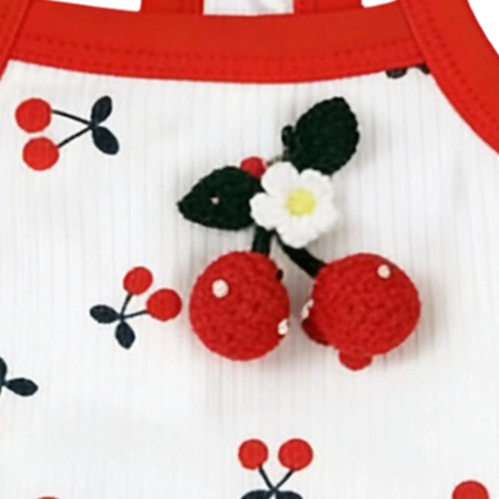 pet Vest Cat Clothing Cute Dog Clothing for Small Dog Cherry Dog Vest Summer Breathable Vest Breathable Soft Pet Clothes Oasis Select