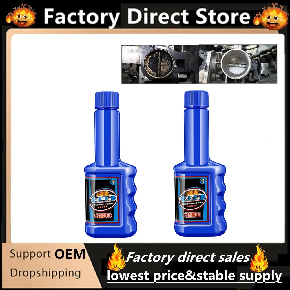 Car Fuels System Cleaner Fuel Gasolines Injector Cleaner Car Gasoline Diesel Fuel Additive Gas Oil Additive Fuels Cleaner Oasis Select 2PCS